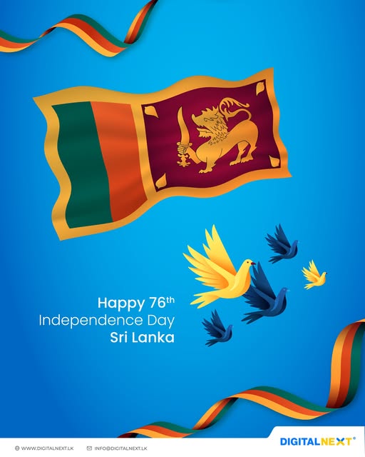 Happy 76th Independence Day Sri Lanka