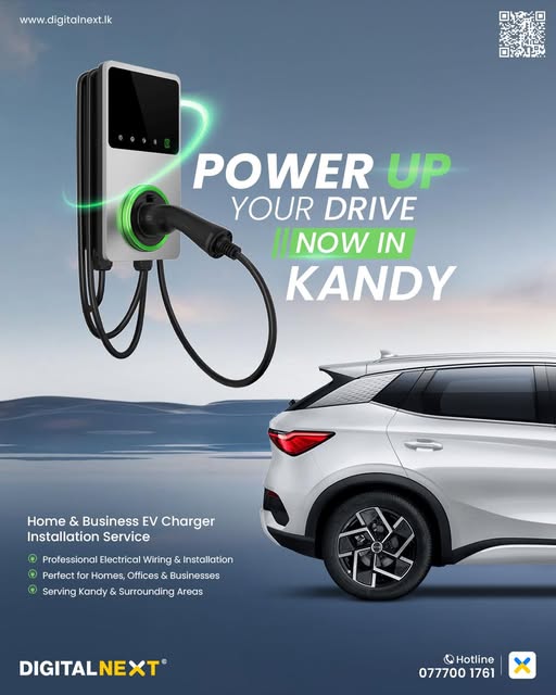 EV Charger Installation Service - Now in Kandy